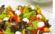 Рецепты салатов с зеленью Вкусный зеленый салат рецепт