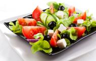 Салат из свежих овощей Вкусные салаты из овощей рецепты